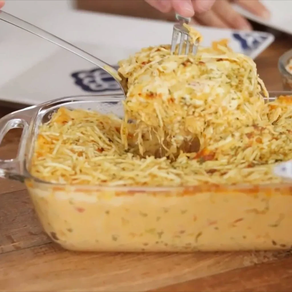 fricassê de frango com milho