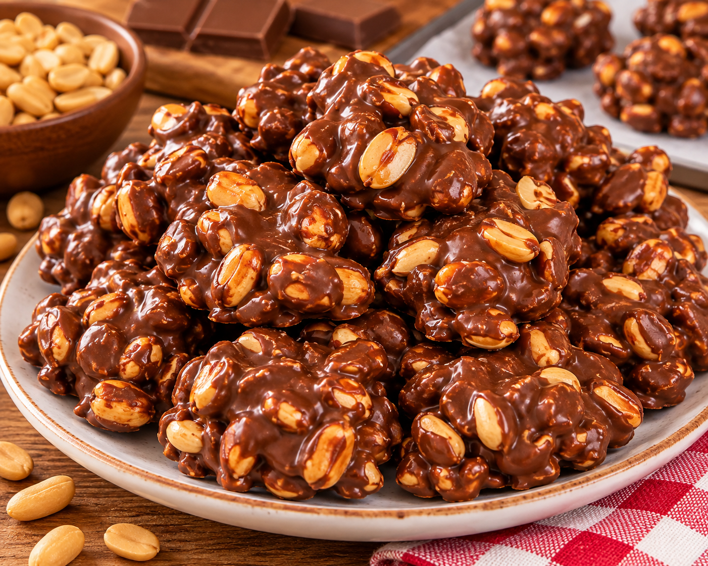 Docinho de Amendoim Fácil e Irresistível com Chocolate Crocante